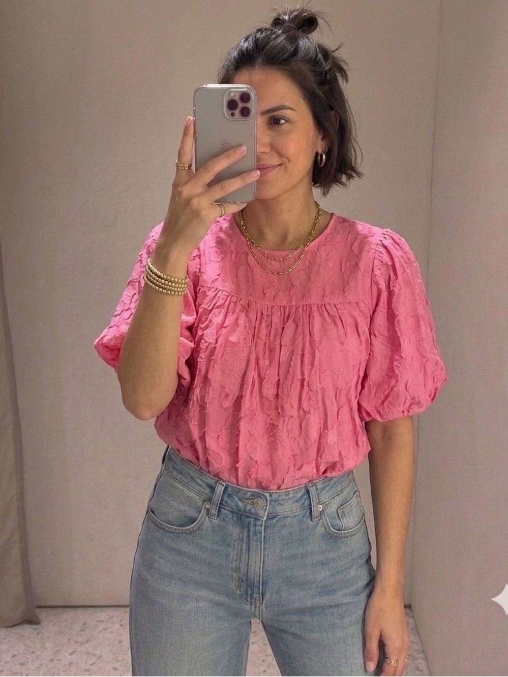 Pink Blouse
